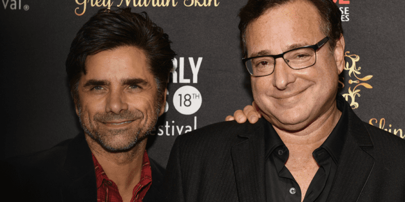 john stamos (left) and bob saget (right)