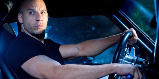 Vin Diesel as Dominic Toretto in Fast and Furious