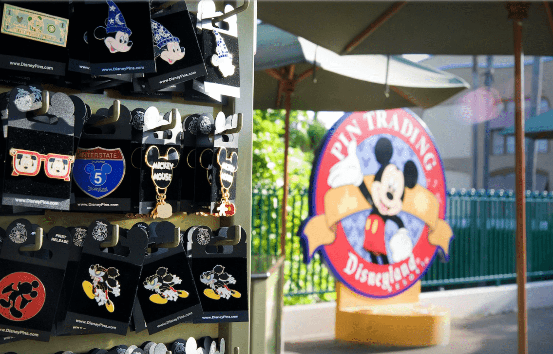 Disneyland Pin trading