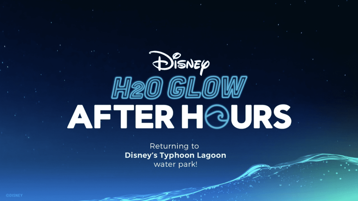 Disney H20 Glow After Hours