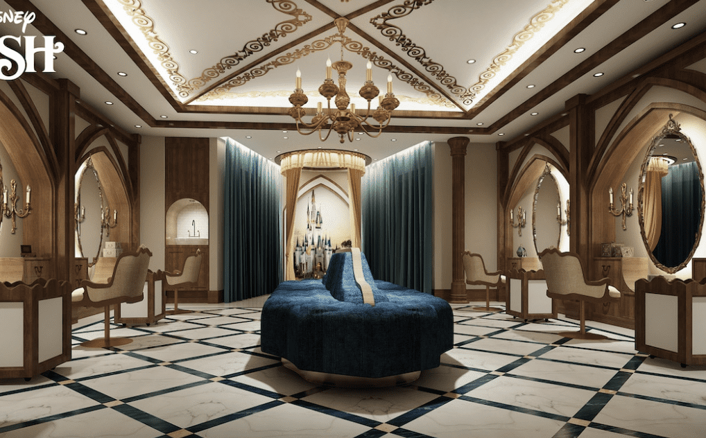 Bibbidi Bobbidi Boutique on Disney Wish