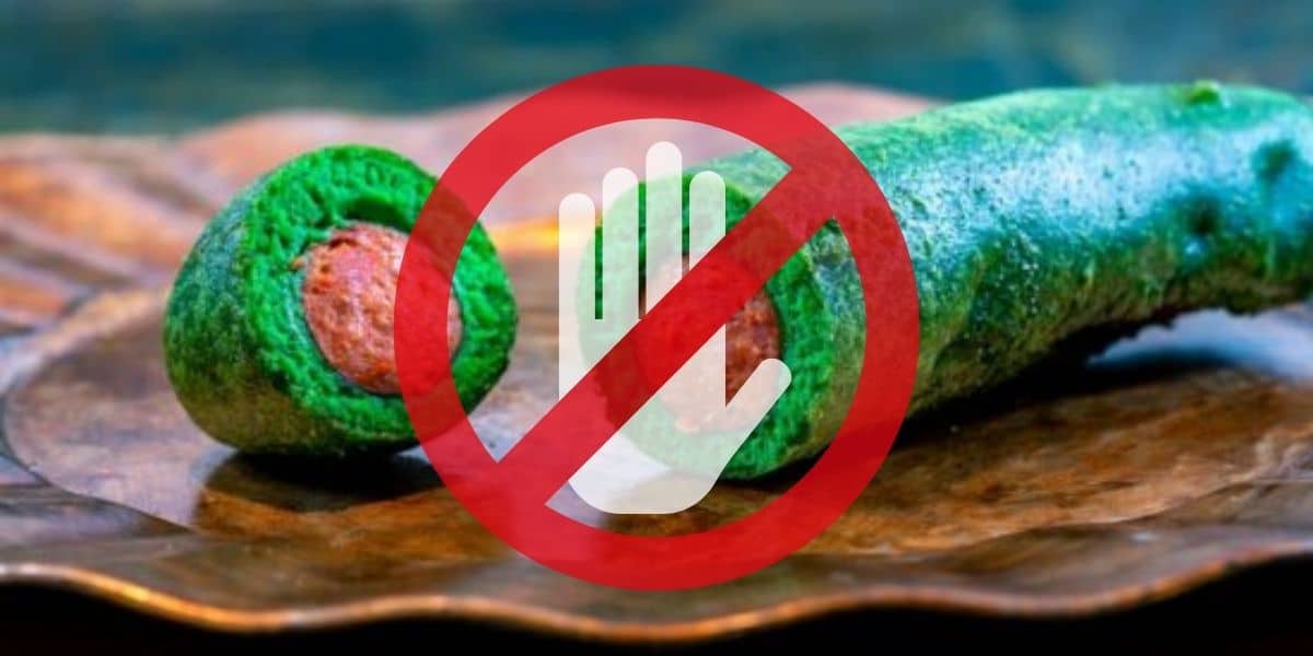 green corndog