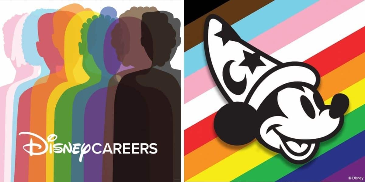 Disney LGBTQIA social media post header