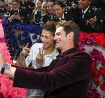 Zendaya (left) and Andrew Garfield (right)