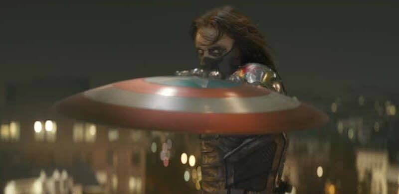 Buck Barnes/Winter Soldier Catching Cap's Shield
