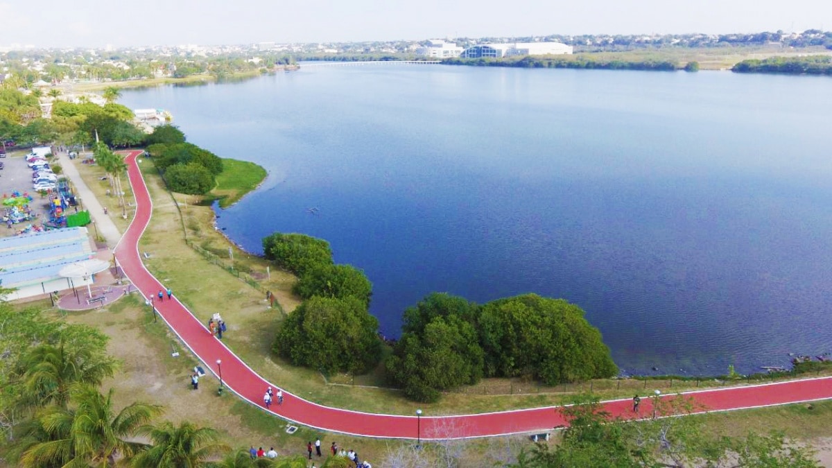 Carpintero Lagoon in Mexico