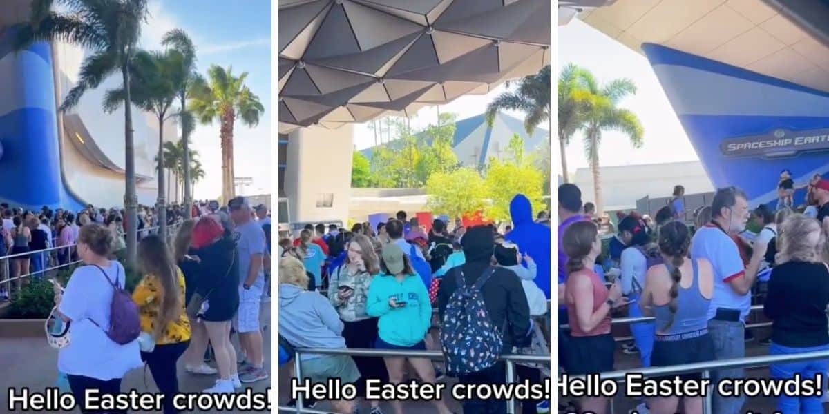 easter crowds disney world