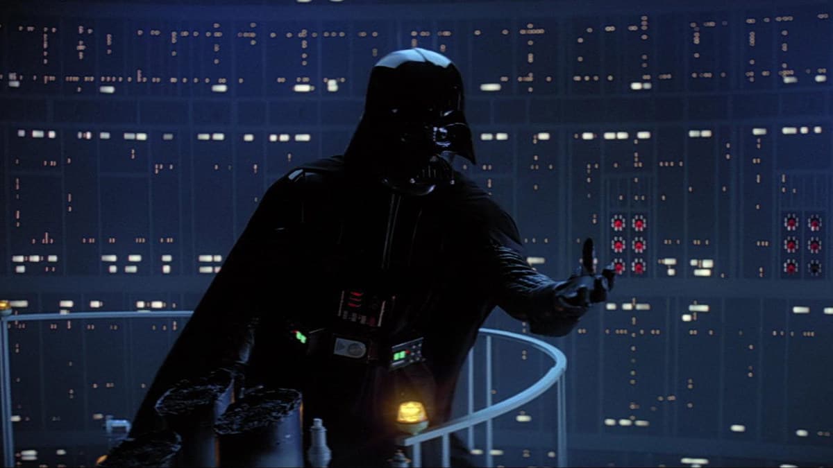 Darth Vader in Empire Strikes Back