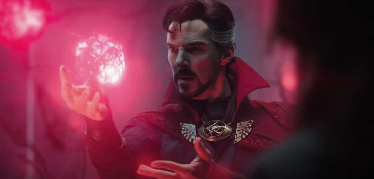 Doctor Strange using magic