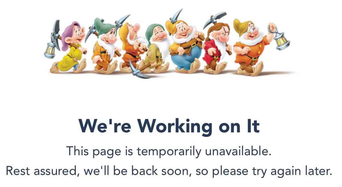 we're working on it rundisney