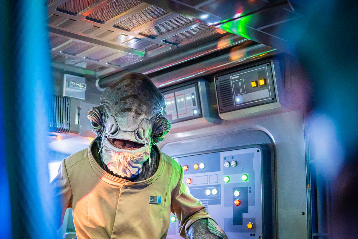 Rise of the Resistance attraction at Disneyland Park