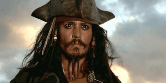 Johnny Depp as Captain Jack Sparrow