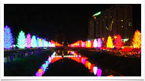 Kinta Riverwalk night