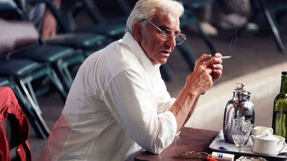 Bradley Cooper as Leonard Bernstein in 'Maestro'