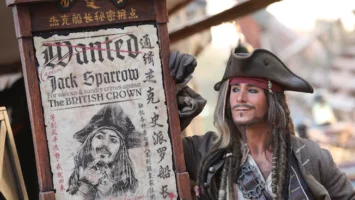 Captain Jack Sparrow at Shanghai Disney Resort
