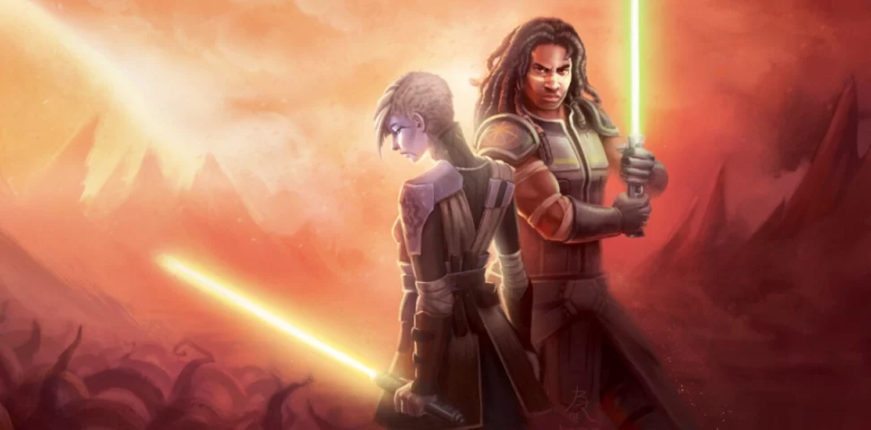 Dark Disciple Unused Cover Art