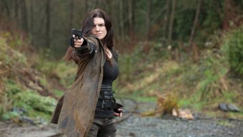 Gina Carano in 'Terror on the Prairie'