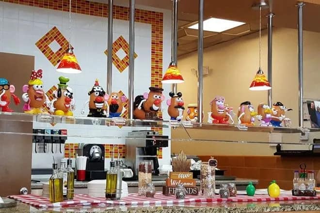 mrs potato restaurant potato head collection
