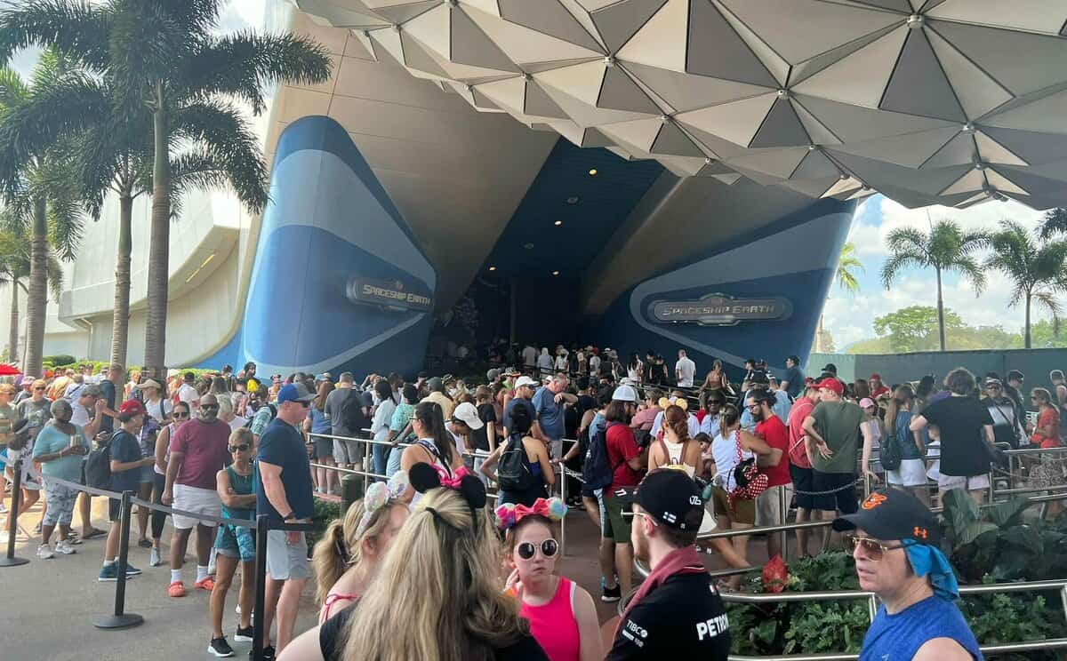 spaceship earth line