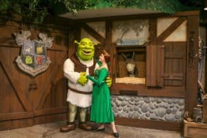 Shrek meet and greet at universal