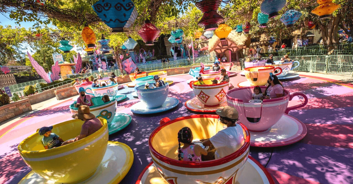 disneyland resort mad tea party