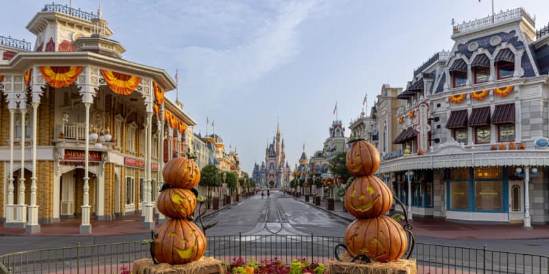 Disney Halloween Magic Kingdom on Main Street U.S.A.