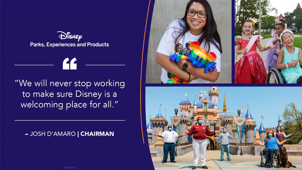 Josh D'Amaro on inclusion at Disney Parks