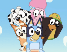 Bluey and friends