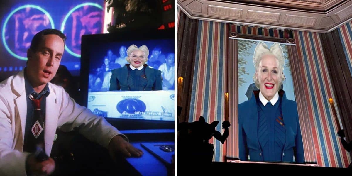 glen close on disney rides