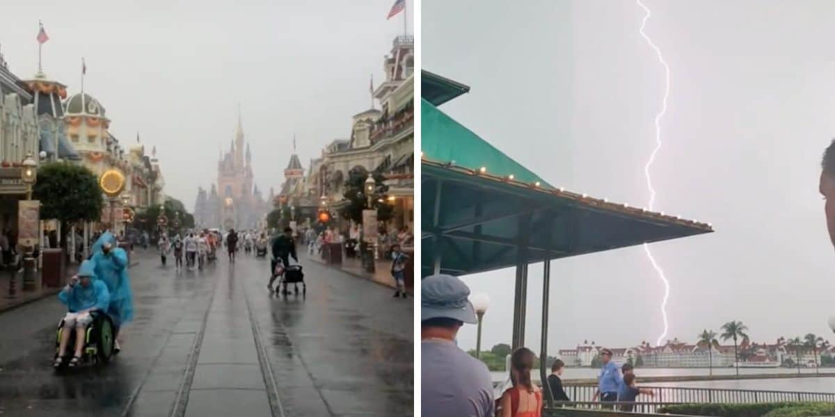 lightning at disney world