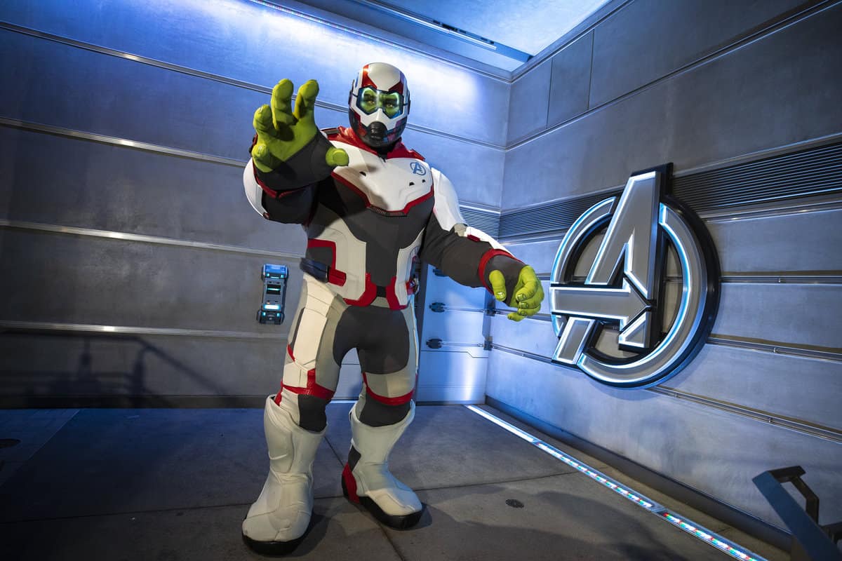Hulk at Avengers Campus in Disneyland