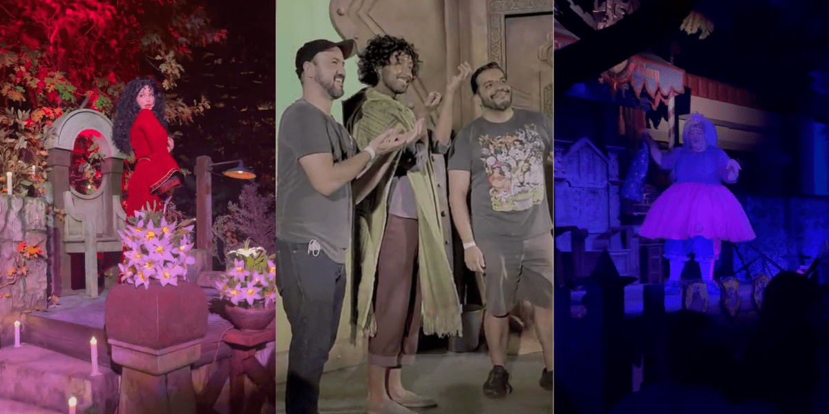 disneyland halloween characters at oogie boogie bash