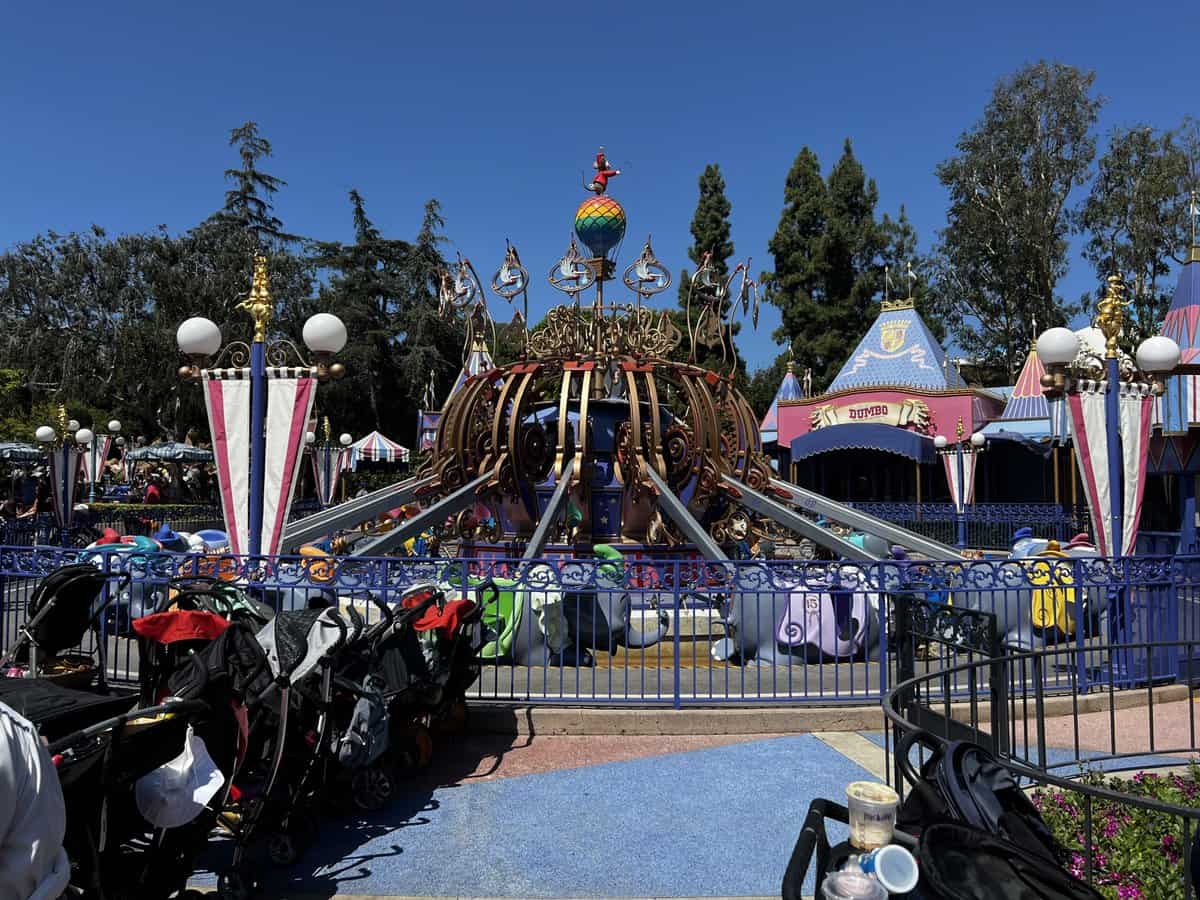 Dumbo the Flying Elephant not operating