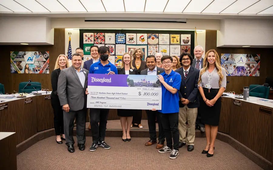 Disneyland grant funding 2022