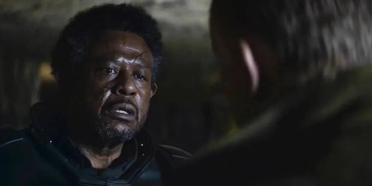 Saw Gerrera talking to Luthen Rael