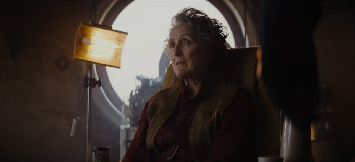 Maarva (Fiona Shaw) in Andor (2022). Credit: Lucasfilm
