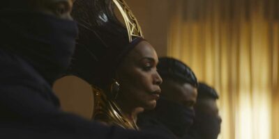 Angela Bassett as Queen Ramonda in 'Black Panther: Wakanda Forever'. Credit: Marvel Studios
