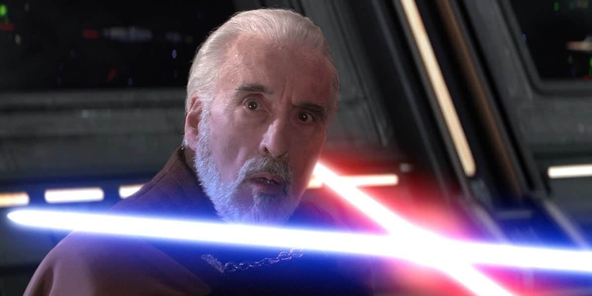 Count Dooku about to die by Anakin