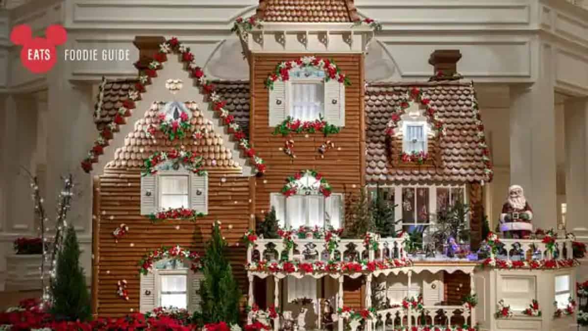 Disney Parks Gingerbread House