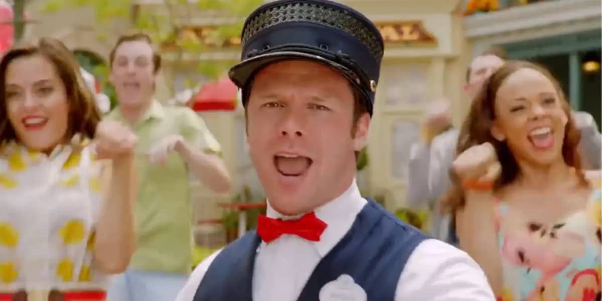 Nicolas Dromard in a Disney ad