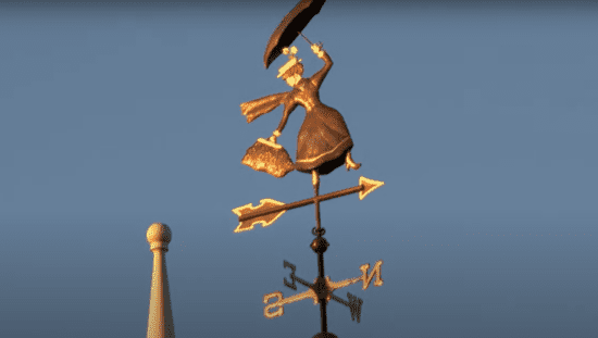 Jolly Holiday Bakery Cafe weathervane