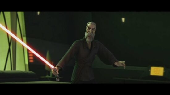 Count Dooku on Serenno