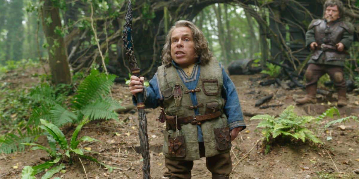Warwick Davis as Willow Usgood in 'Willow' (2022). Credit: Lucasfilm