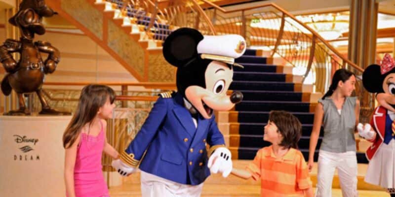 Mickey Mouse and Guests on the Disney Dream