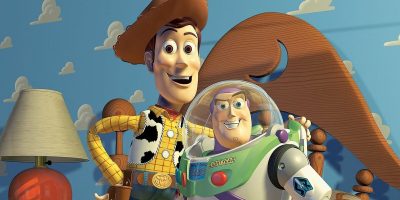 Toy Story Woody (left) and Buzz Lightyear (right)
