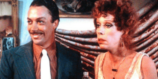 Tim Curry and Carol Burnett