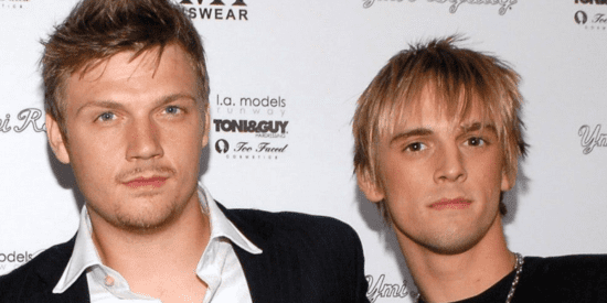 Aaron Carter and Brother Nick