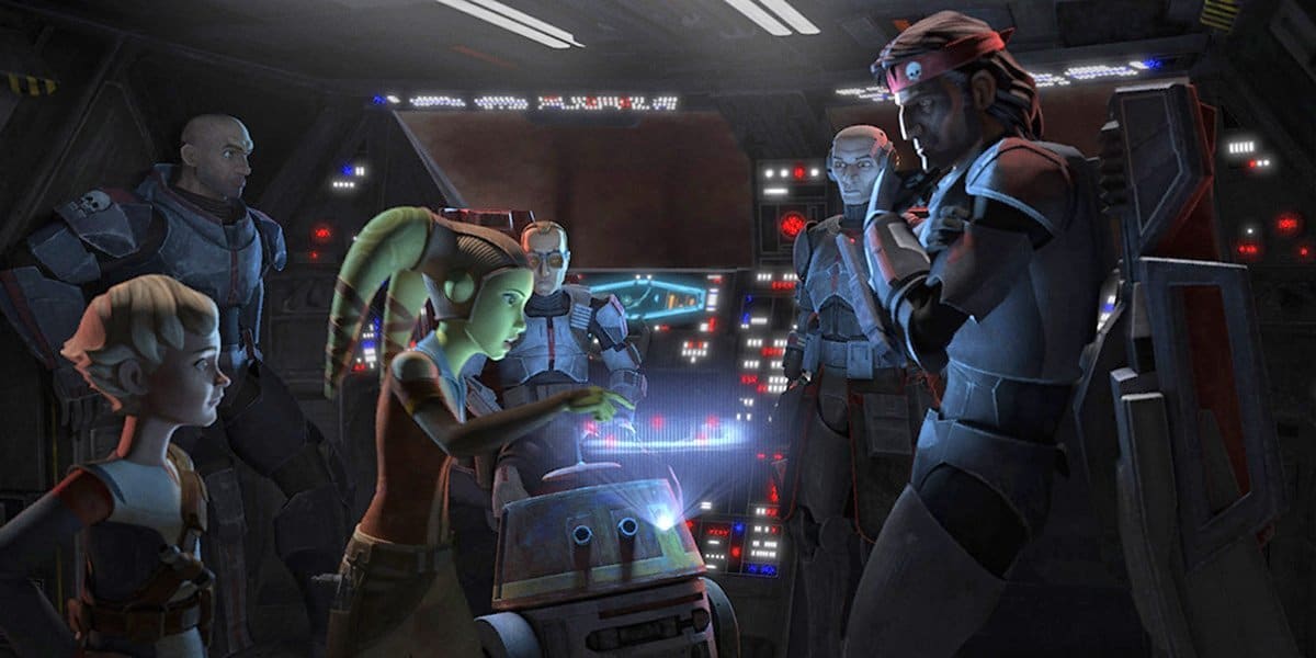 Bad Batch talking to Hera Syndulla