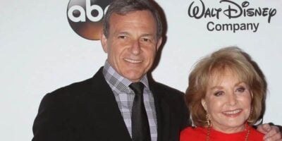 Bob Iger with Barbara Walters