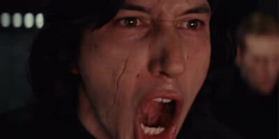 Adam Driver as Kylo Ren in 'Star Wars: Episode VII - The Last Jedi' (2017)